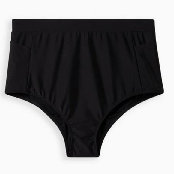 New! Torrid sz 3 Ultra High-Rise Swim Bathing Suit Bottom with Pockets 3X - Picture 3 of 3